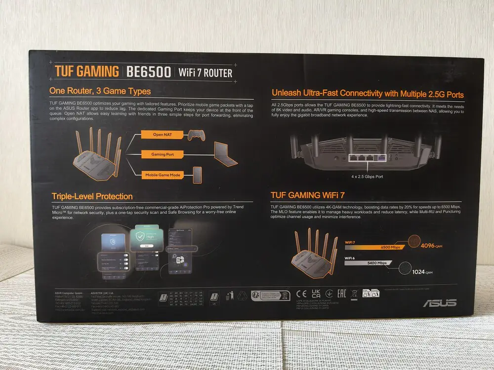 ASUS TUF Gaming BE6500
