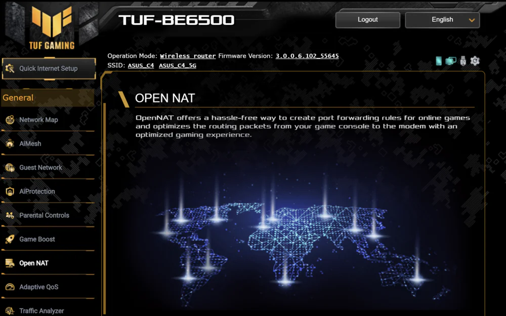 ASUS TUF Gaming BE6500