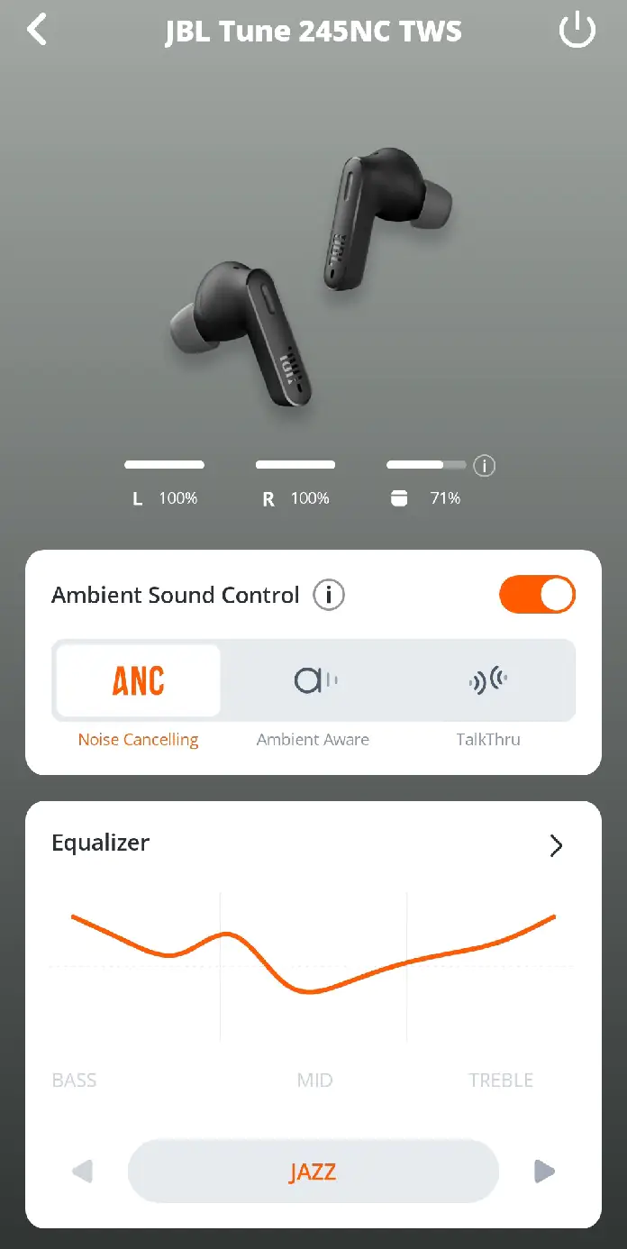 JBL Tune 245 NC