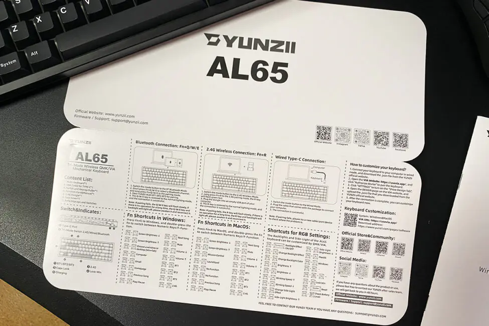 YUNZII AL65