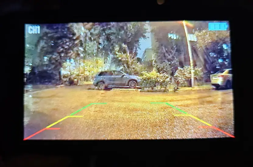 Caméra de recul solaire sans fil AUTO-VOX avec vision nocturne