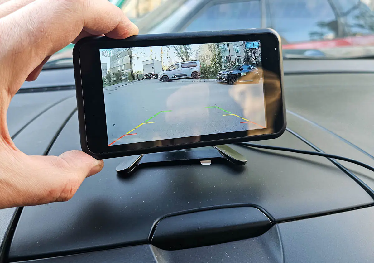 Caméra de recul solaire sans fil AUTO-VOX