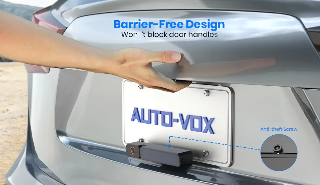 Caméra de recul solaire sans fil AUTO-VOX