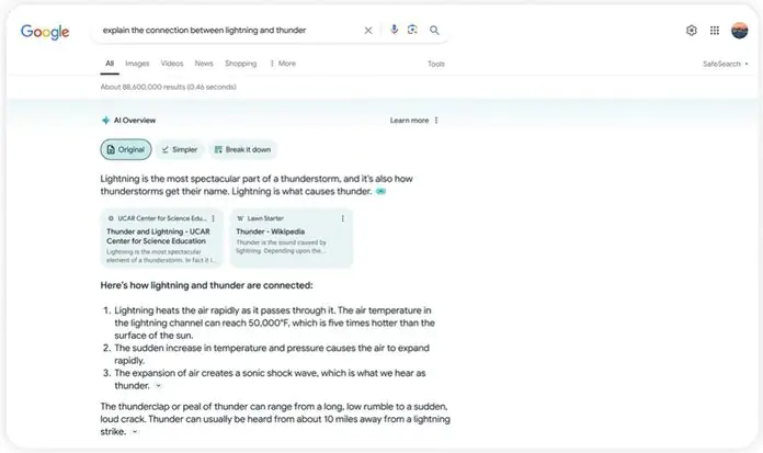 Google AI Overviews