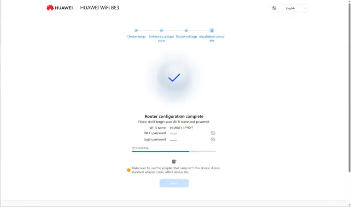 HUAWEI WiFi BE3