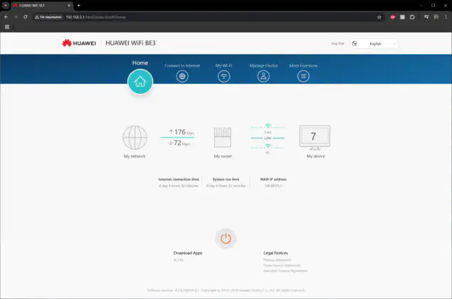 HUAWEI WiFi BE3