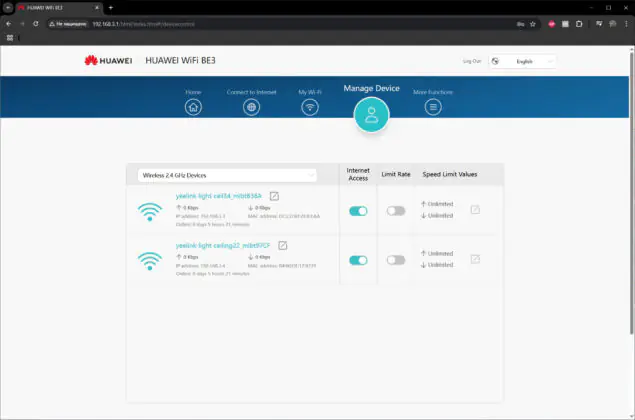HUAWEI WiFi BE3