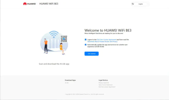 HUAWEI WiFi BE3
